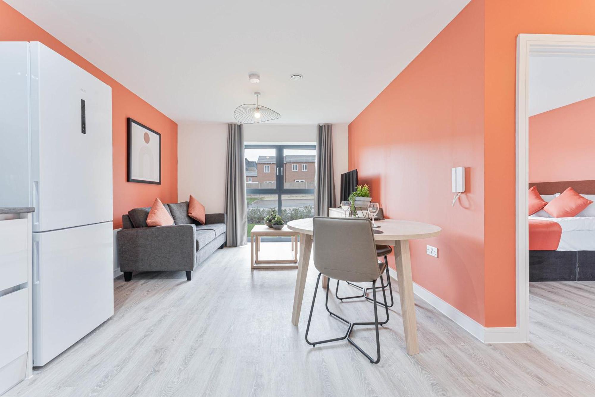 Stayzeni, Hardwick House Derby 1 Bed Apartment Eksteriør billede
