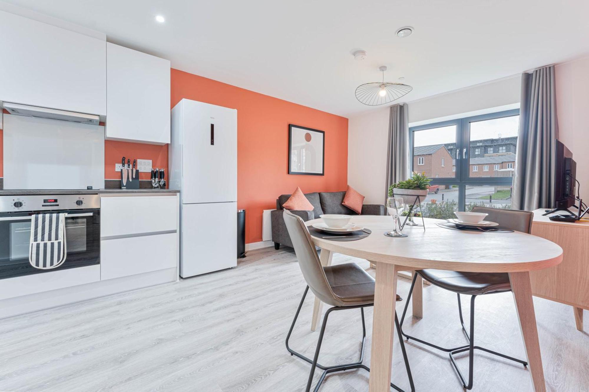 Stayzeni, Hardwick House Derby 1 Bed Apartment Eksteriør billede